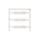 Siglatura morsetti, Passo in mm: 4.00, Caratteri stampati: Neutro (Conf. da 500 Pz.) product photo