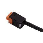 Connettore per circuito stampato, Accessori, Calotta di copertura, nero, Numero di poli: 8 (Conf. da 10 Pz.) product photo