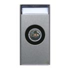 Presa TV maschio, Allumia S44, colore Grigio Tech- non permette il passaggio di corrente - finitura lucida - 1 Mod. product photo