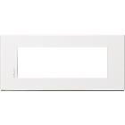placca Axolute Air 6 moduli - Bianco opaco - verniciabile product photo