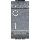 interruttore 2P 16 AX 250 Vac - Antracite product photo