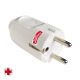 Spina S31 smontabile 2P+T 16A, antibatterica, bianco product photo Photo 01 2XS