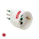 Adattatore da S11 a 1P30, antibatterico, colore bianco product photo Photo 01 2XS