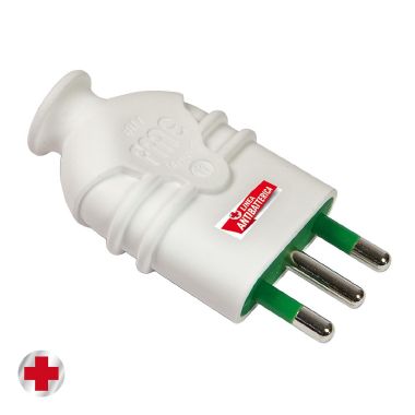Spina S17 smontabile HI-PRO, antibatterica, bianco product photo Photo 01 3XL