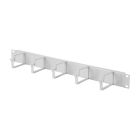 Pannello cieco 19' 1U p.52mm 5 anelli, grigio product photo
