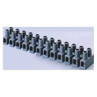 Morsettiera scomponibile in tecnopolimero - sez.max cavo flessibile 10 mm² - 12 poli product photo Photo 01 3XL