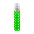 TUBO PIEGHEVOLE MEDIO COESTRUSO FKCO - DIAMETRO 32MM - VERDE (Conf. da 100 Mt.) product photo