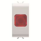 SPIA DI SEGNALAZIONE SINGOLA - ROSSO - 1 MODULO - BIANCO - CHORUS product photo
