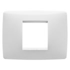 PLACCA ONE - IN TECNOPOLIMERO - 2 POSTI - BIANCO LATTE - CHORUS product photo