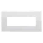 PLACCA GEO - IN TECNOPOLIMERO - 6 POSTI - BIANCO LATTE - CHORUS product photo