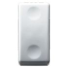 Deviatore unipolare 250v ac - 16ax - neutro - 1 modulo - system white product photo