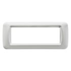 PLACCA TOP SYSTEM - IN TECNOPOLIMERO FINITURA LUCIDA - 6 POSTI - BIANCO NUVOLA - SYSTEM product photo