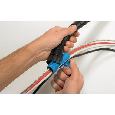 Spirale aperta 25mm nero 2 mt HWPP25L2 product photo Photo 06 3XL