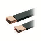 Barra di rame flessibile isolata - Dimensioni = 20 x 1 x 5 - Lunghezza = 2 m product photo