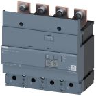 Dispositivo di protezione differenziale RCD820 Advanced RCD tipo A montato sotto, corrente di guasto nominale 0,03 ... 30 A a 50/60 Hz, tempo regolabile 0 ... 10000 ms, a 4-poli, In=630 A Ue=100-690 V, accessorio per: 3VA2 product photo