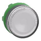 Testa pulsante luminoso Ø22 - bianco product photo