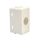 Plastiche per prese coassiali 1 connettore - Tipo GW System Bianco product photo