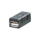 Connettore USB, IP67 con custodia, Collegamento 1: USB A, Collegamento 2: USB A (Conf. da 10 Pz.) product photo